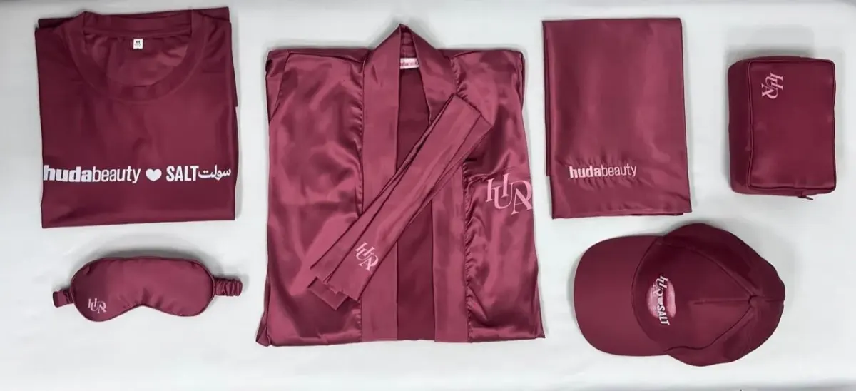 Branded corporate apparel produced in Dubai