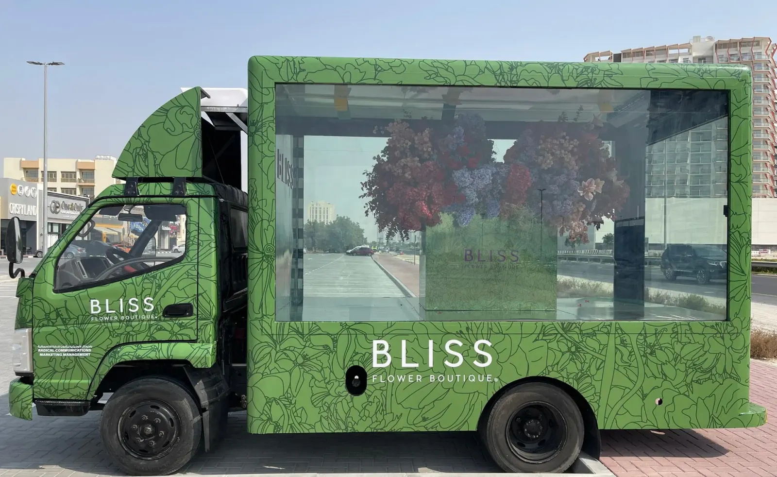 Mobile activation truck on the road in Dubai (10)