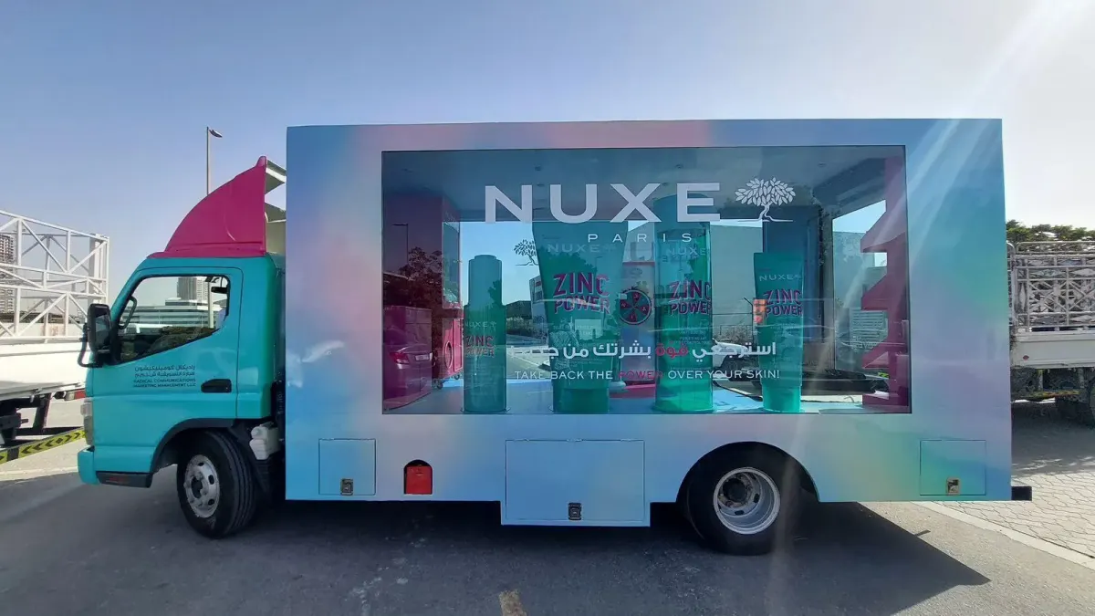 Mobile activation truck on the road in Dubai (12)