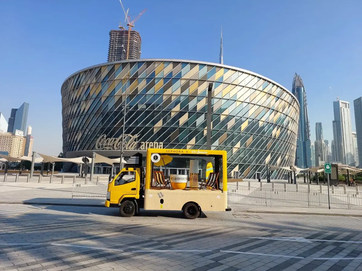 Mobile activation truck on the road in Dubai (27)